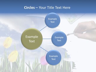 Lilac Paper Flora PowerPoint Template