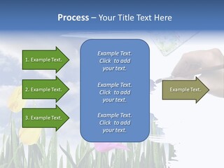 Lilac Paper Flora PowerPoint Template