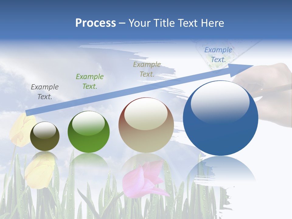Lilac Paper Flora PowerPoint Template