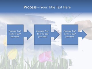 Lilac Paper Flora PowerPoint Template