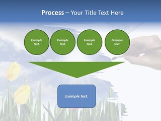 Lilac Paper Flora PowerPoint Template