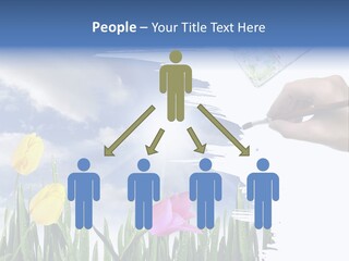 Lilac Paper Flora PowerPoint Template