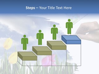 Lilac Paper Flora PowerPoint Template