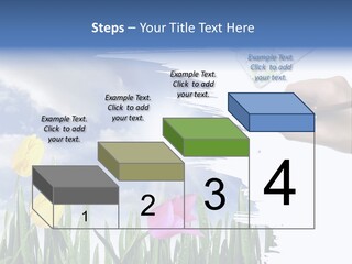 Lilac Paper Flora PowerPoint Template