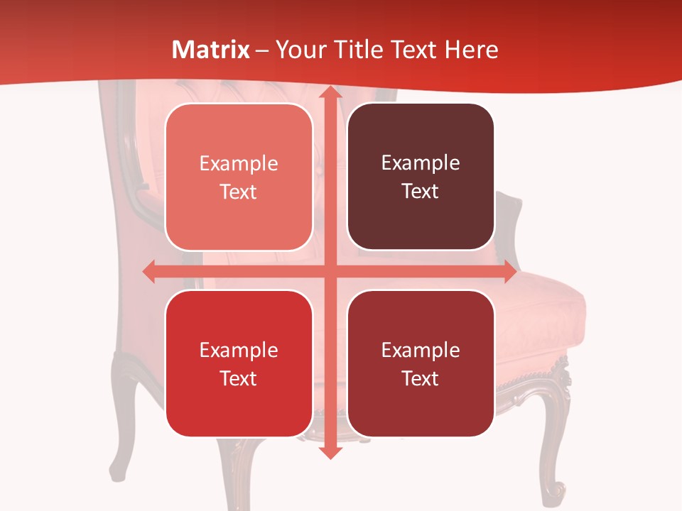 Sofa Armchair Decor PowerPoint Template