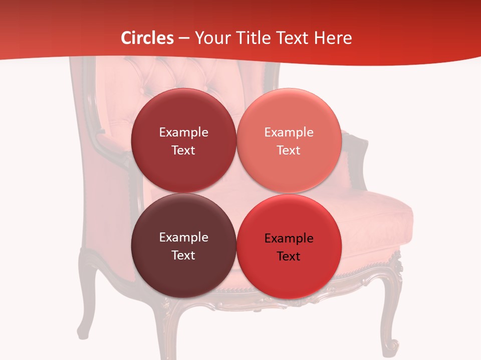 Sofa Armchair Decor PowerPoint Template