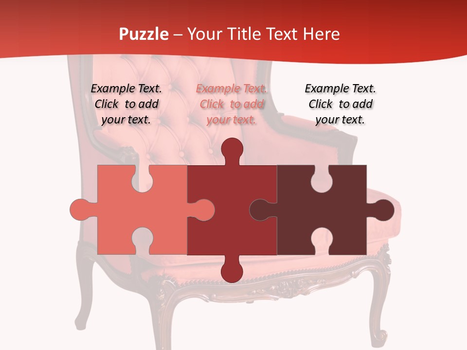 Sofa Armchair Decor PowerPoint Template