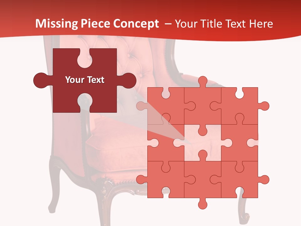 Sofa Armchair Decor PowerPoint Template