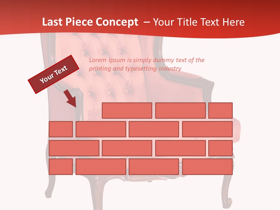 Sofa Armchair Decor PowerPoint Template