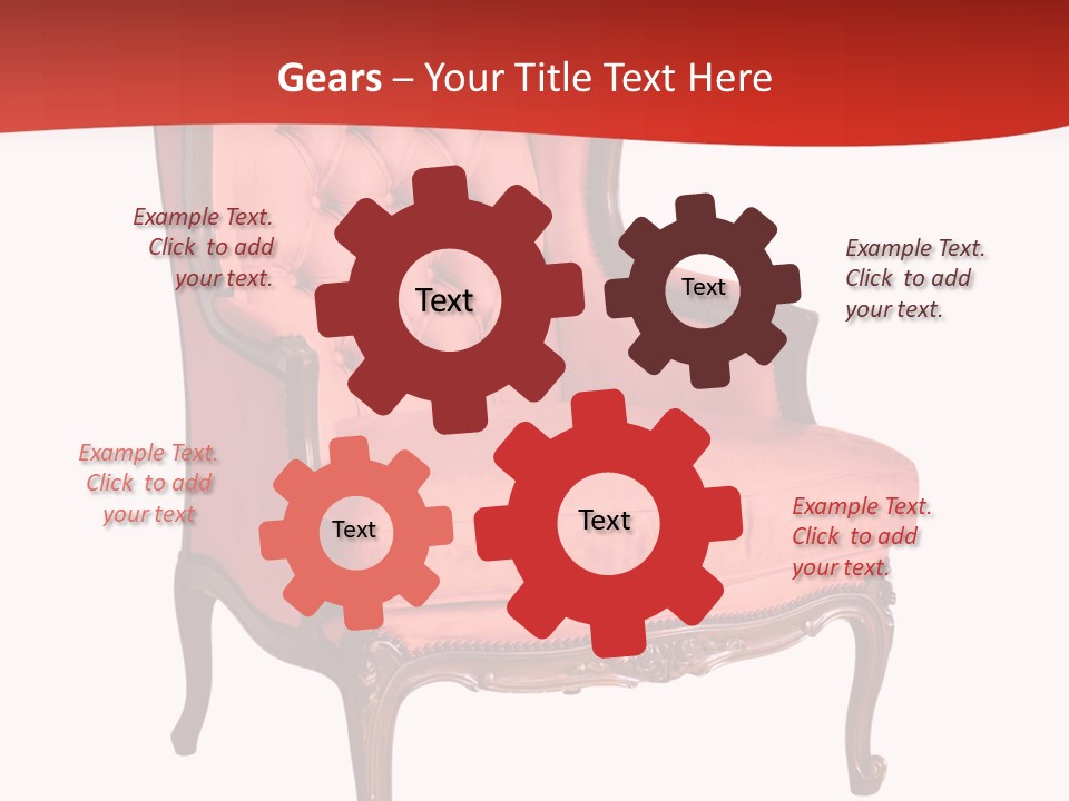 Sofa Armchair Decor PowerPoint Template