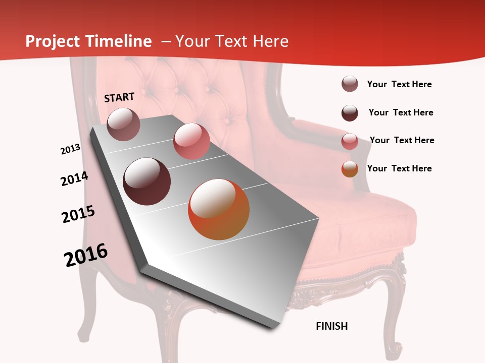 Sofa Armchair Decor PowerPoint Template