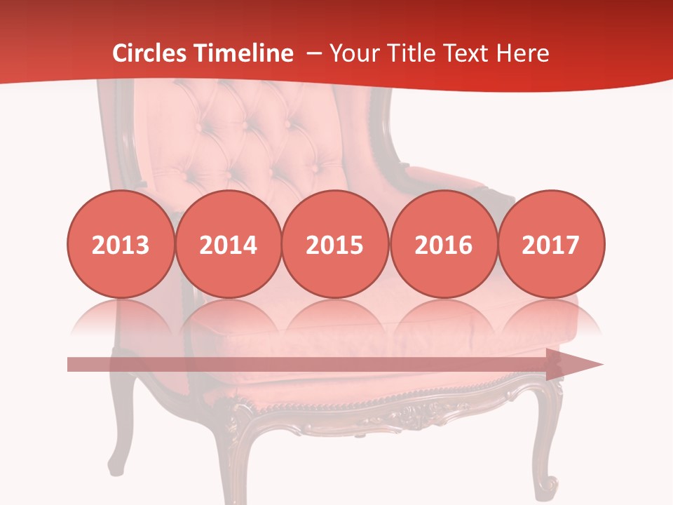 Sofa Armchair Decor PowerPoint Template