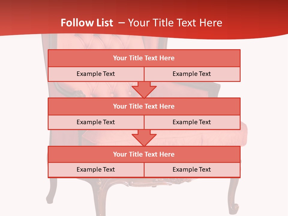 Sofa Armchair Decor PowerPoint Template