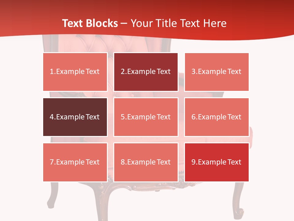Sofa Armchair Decor PowerPoint Template
