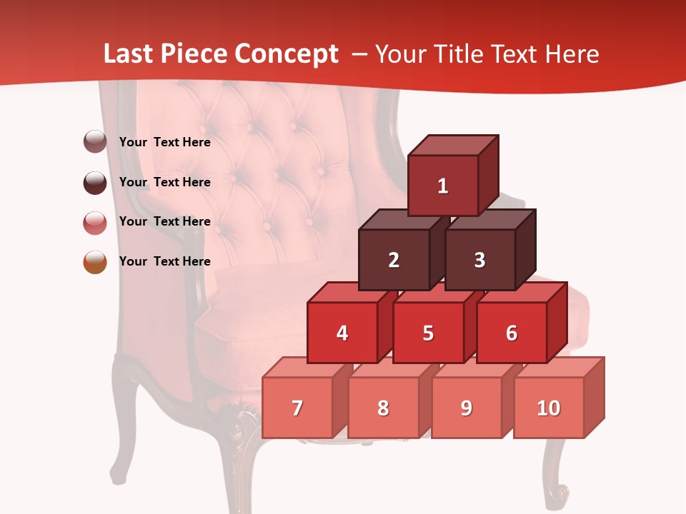 Sofa Armchair Decor PowerPoint Template