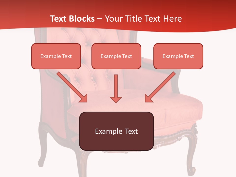 Sofa Armchair Decor PowerPoint Template