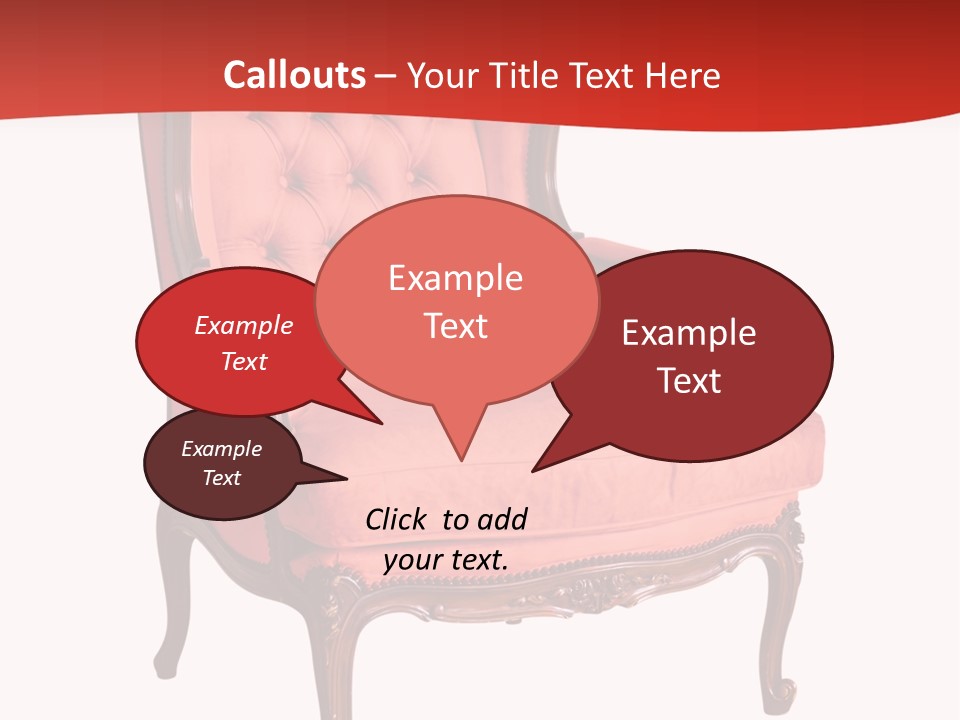 Sofa Armchair Decor PowerPoint Template
