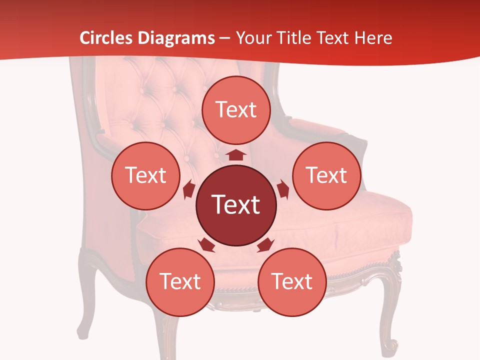 Sofa Armchair Decor PowerPoint Template