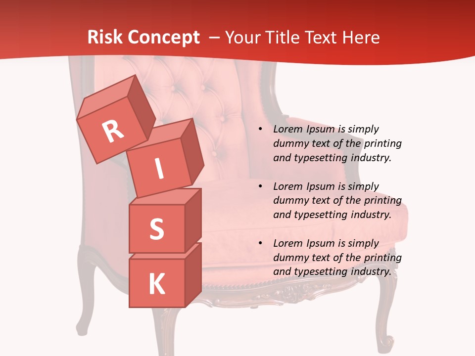 Sofa Armchair Decor PowerPoint Template