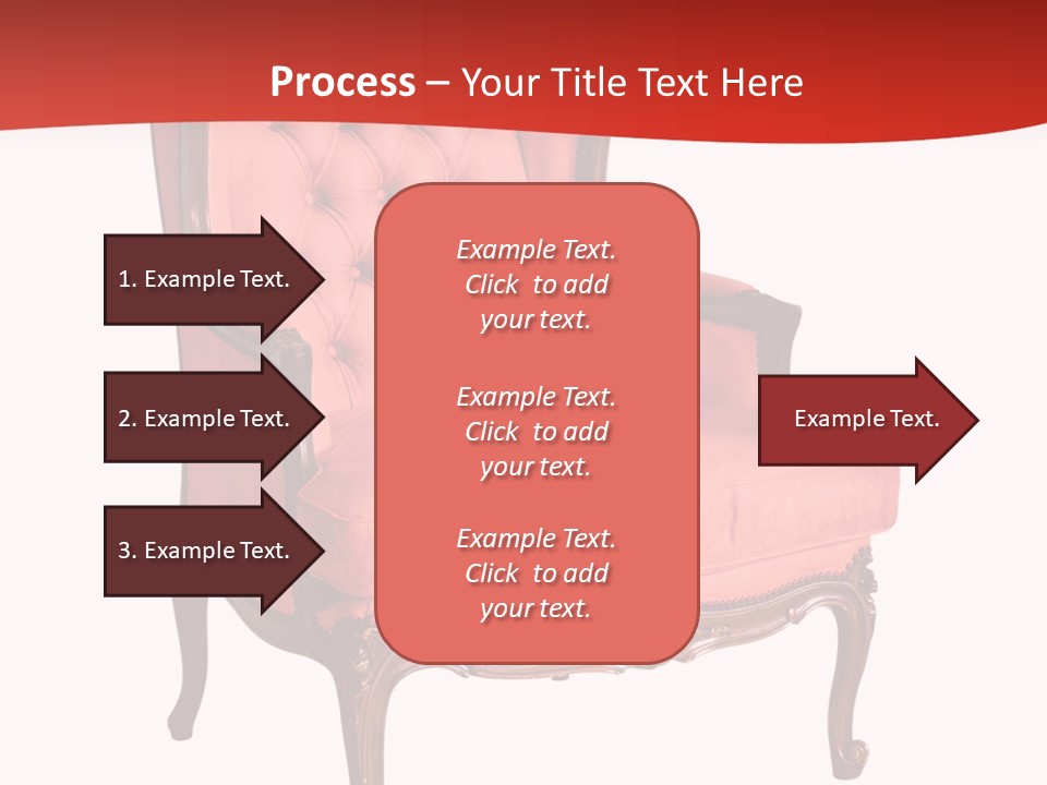 Sofa Armchair Decor PowerPoint Template