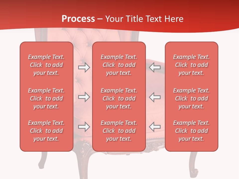 Sofa Armchair Decor PowerPoint Template