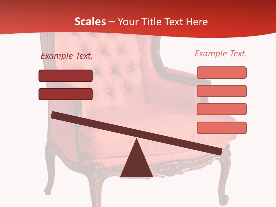 Sofa Armchair Decor PowerPoint Template