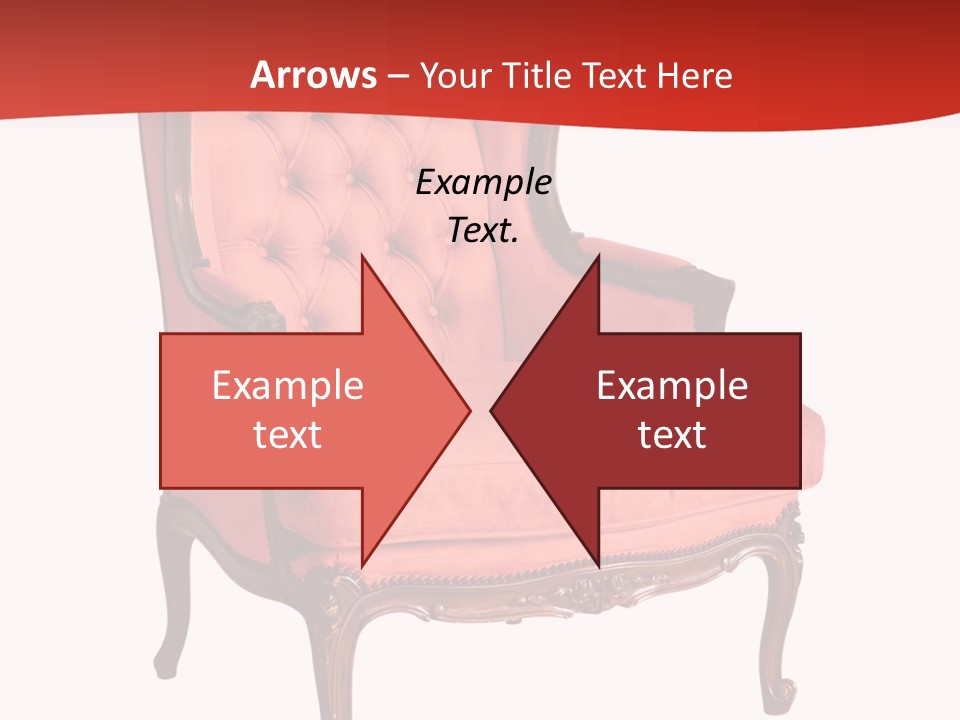 Sofa Armchair Decor PowerPoint Template