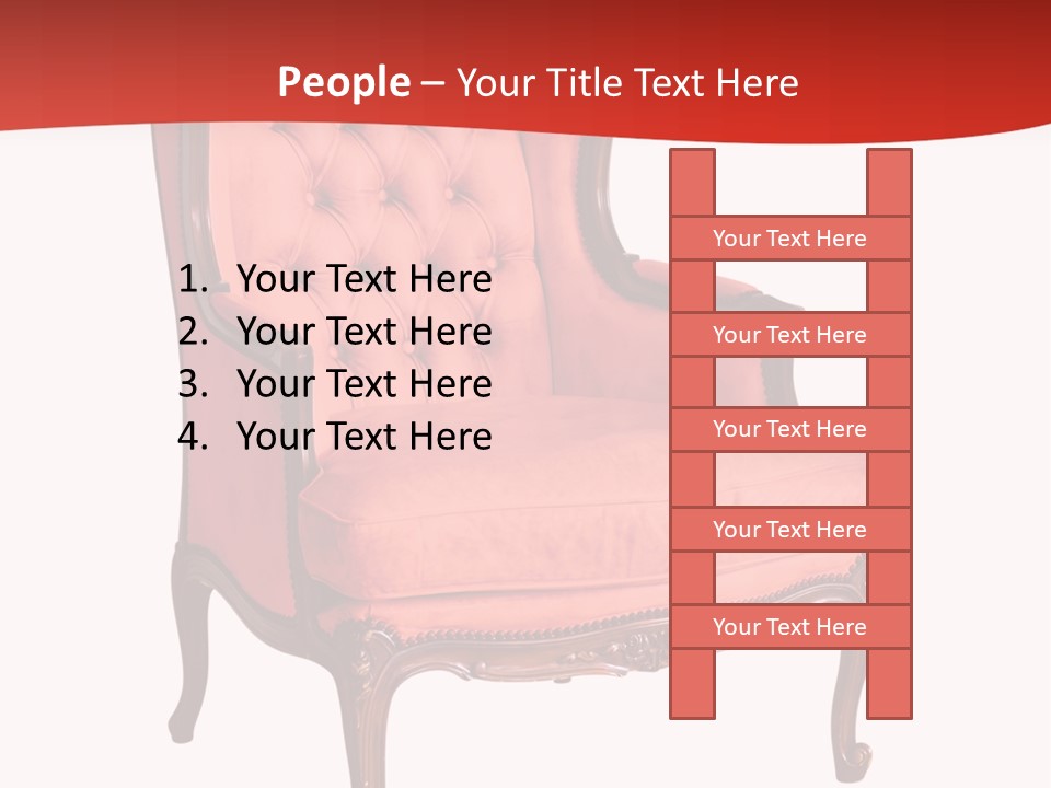 Sofa Armchair Decor PowerPoint Template