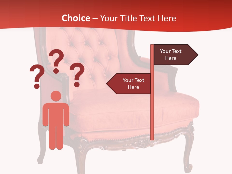 Sofa Armchair Decor PowerPoint Template