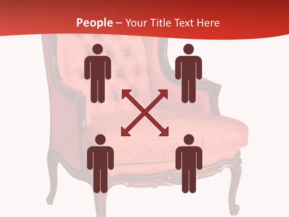 Sofa Armchair Decor PowerPoint Template