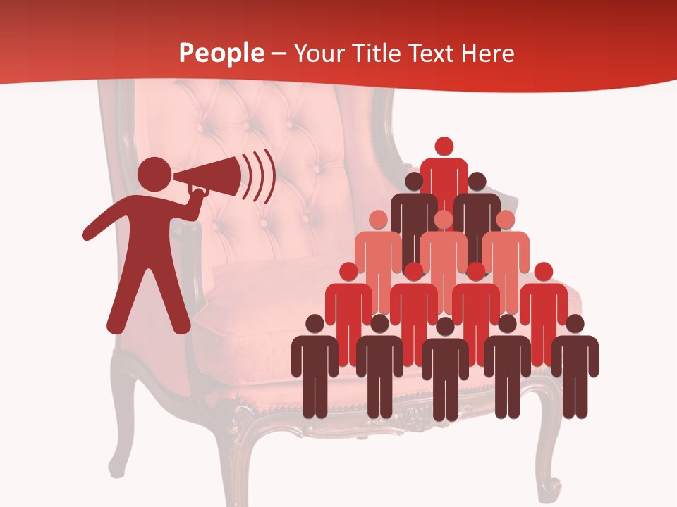 Sofa Armchair Decor PowerPoint Template