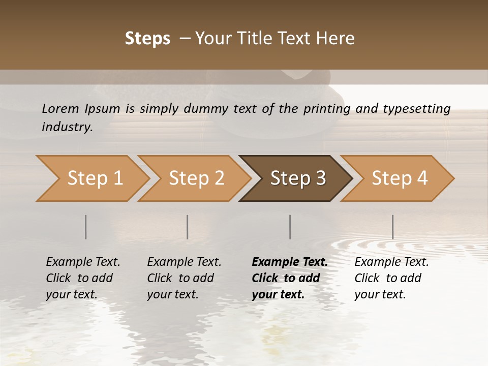 Green Wellness Yang PowerPoint Template