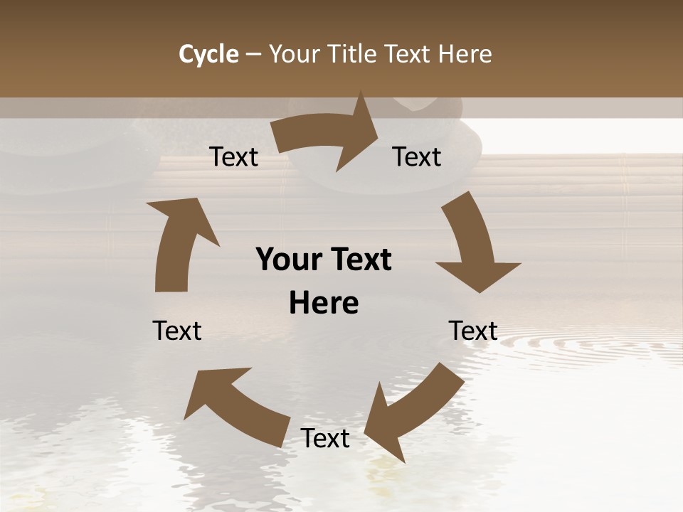 Green Wellness Yang PowerPoint Template