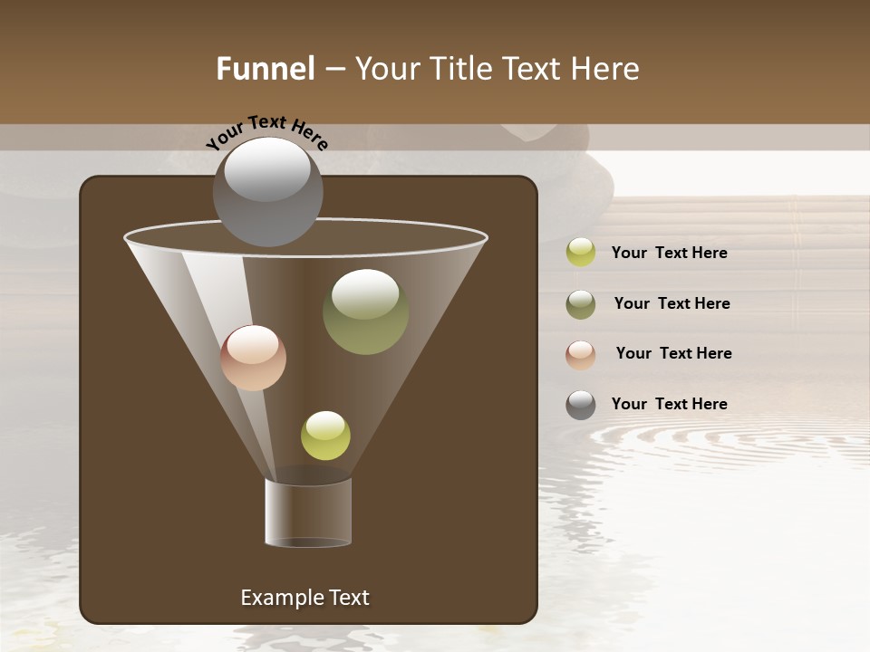 Green Wellness Yang PowerPoint Template