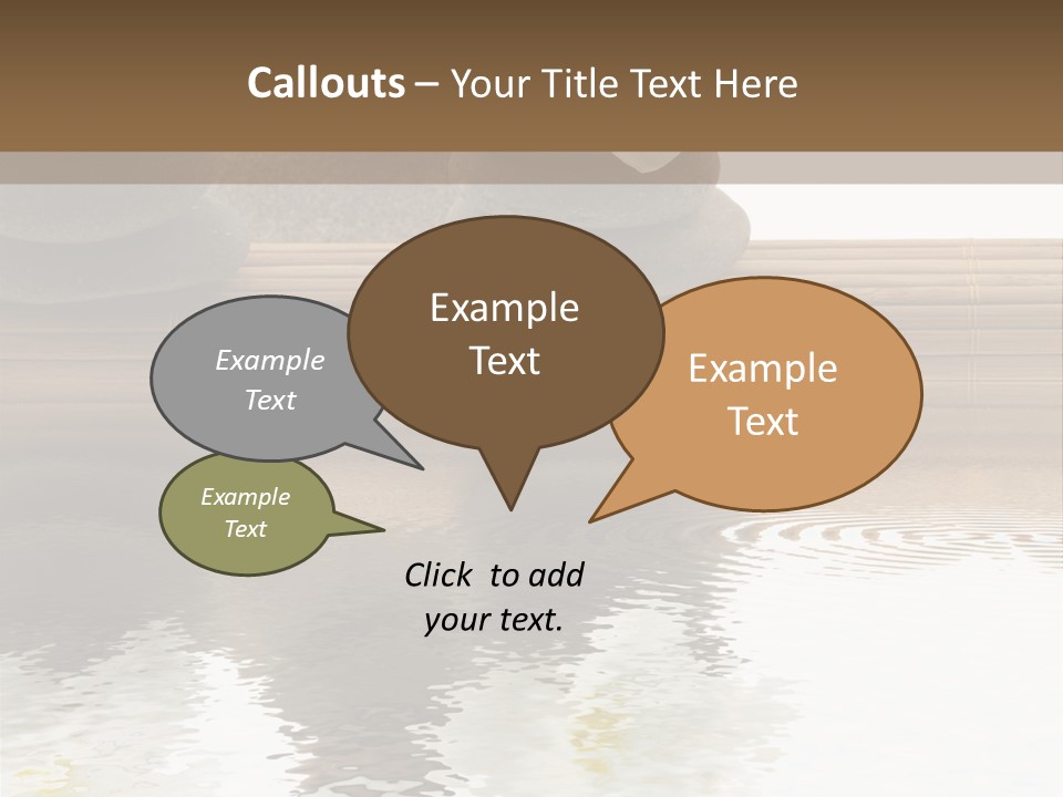 Green Wellness Yang PowerPoint Template