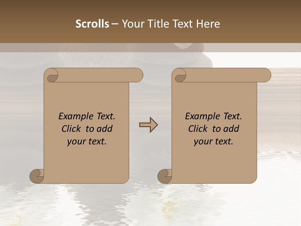 Green Wellness Yang PowerPoint Template