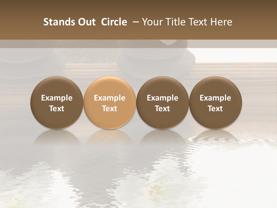 Green Wellness Yang PowerPoint Template