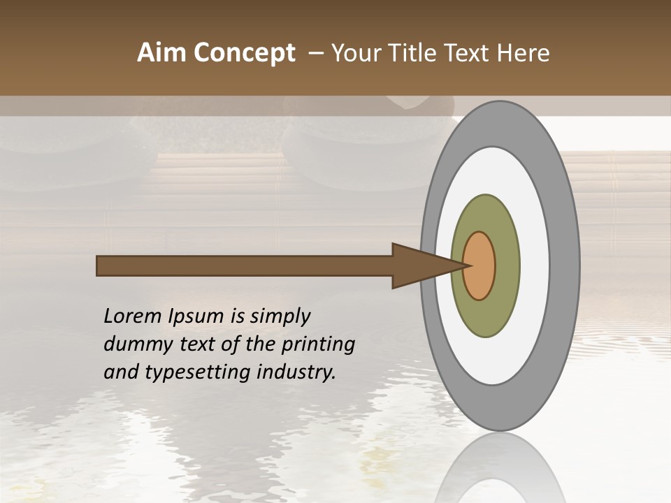 Green Wellness Yang PowerPoint Template