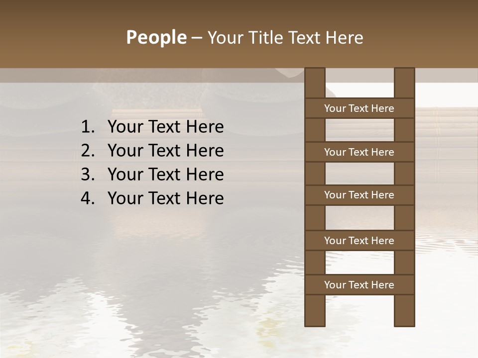 Green Wellness Yang PowerPoint Template