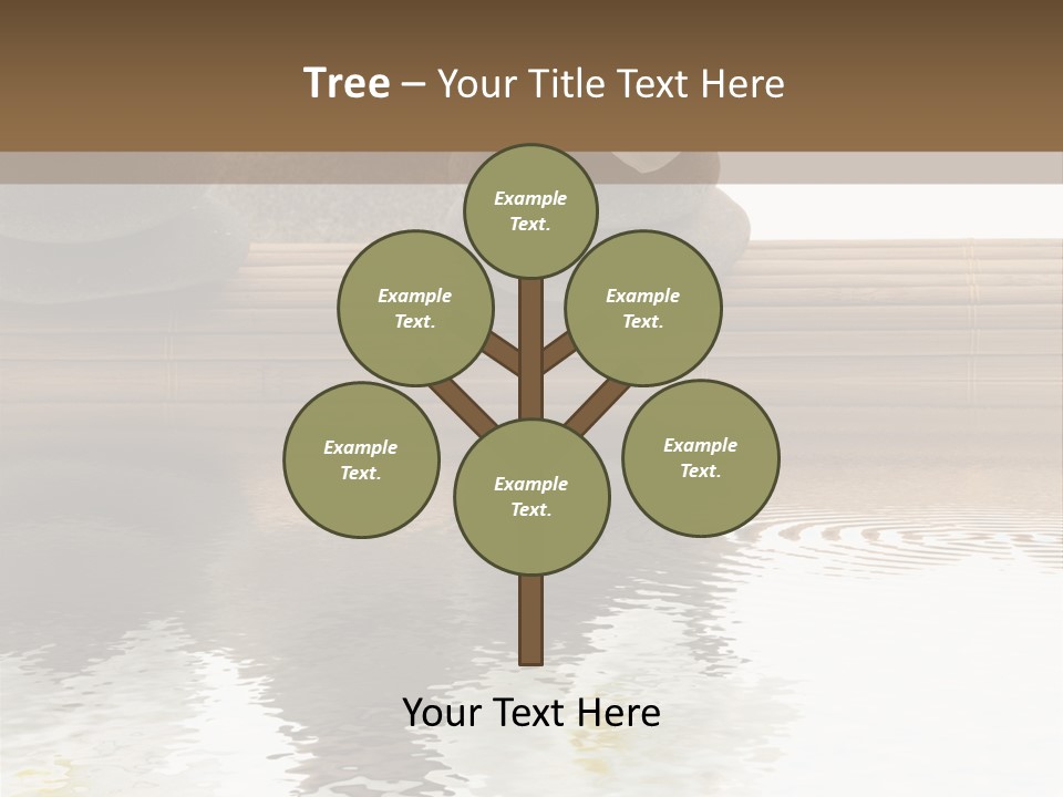Green Wellness Yang PowerPoint Template