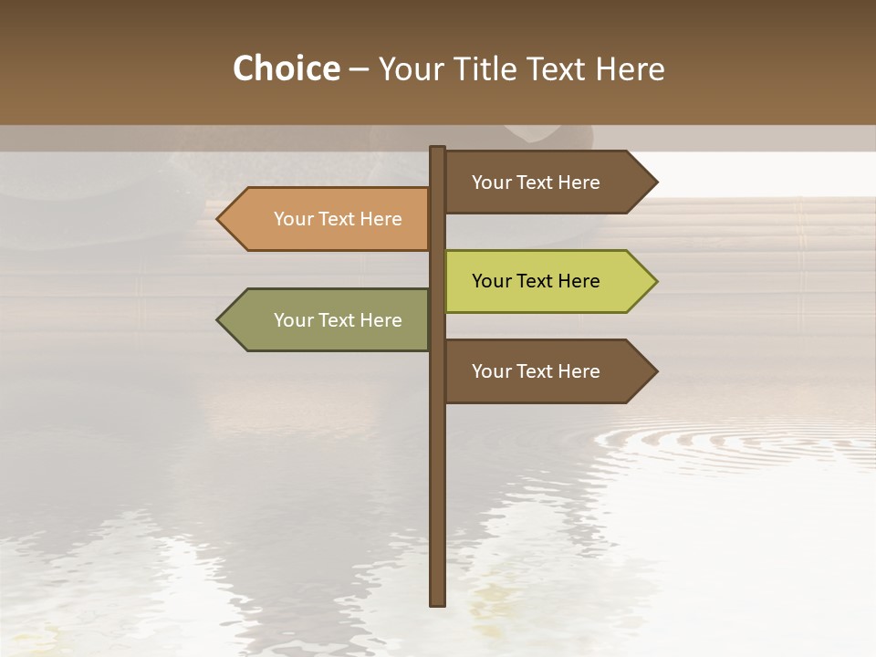 Green Wellness Yang PowerPoint Template