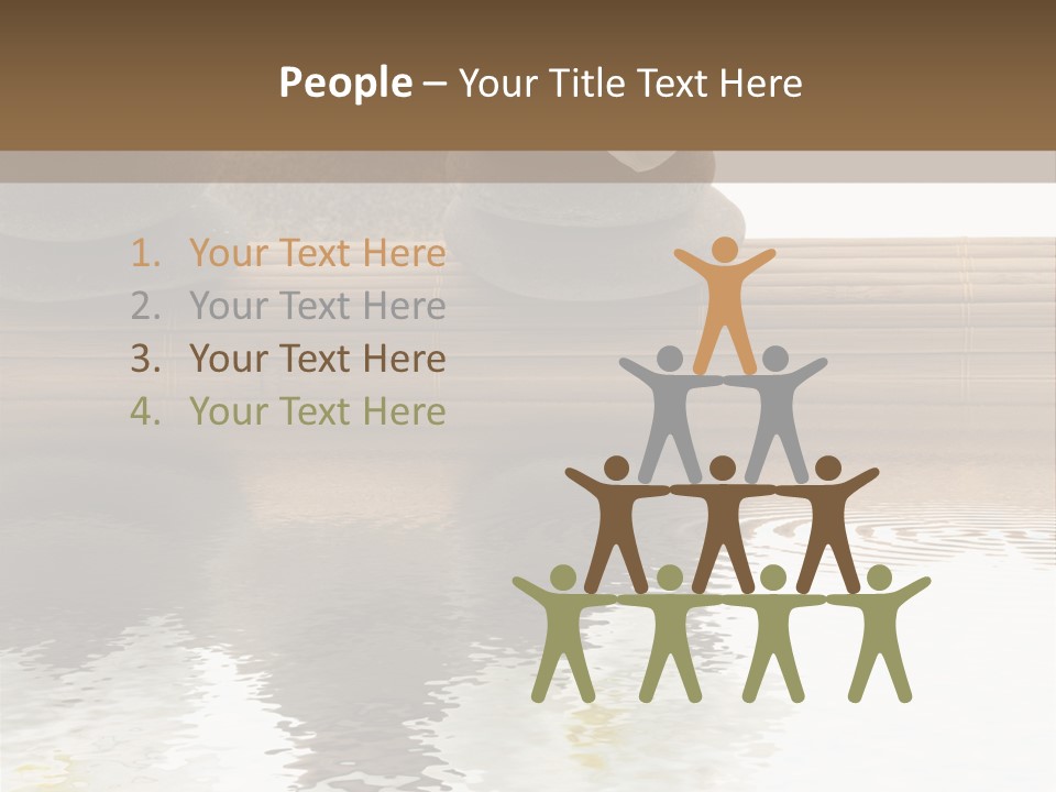 Green Wellness Yang PowerPoint Template