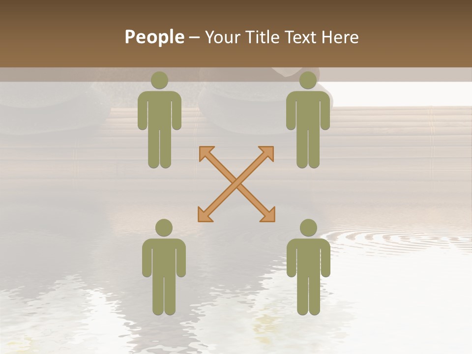 Green Wellness Yang PowerPoint Template