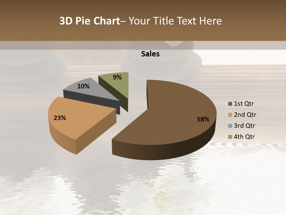Green Wellness Yang PowerPoint Template