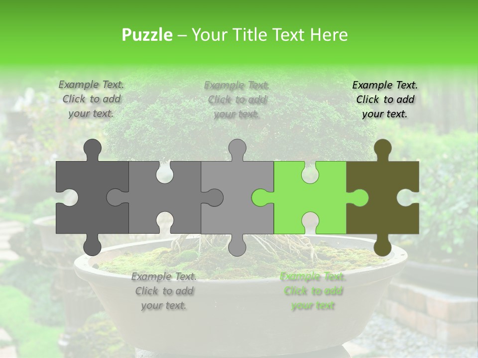 Tropical Green Beautiful PowerPoint Template