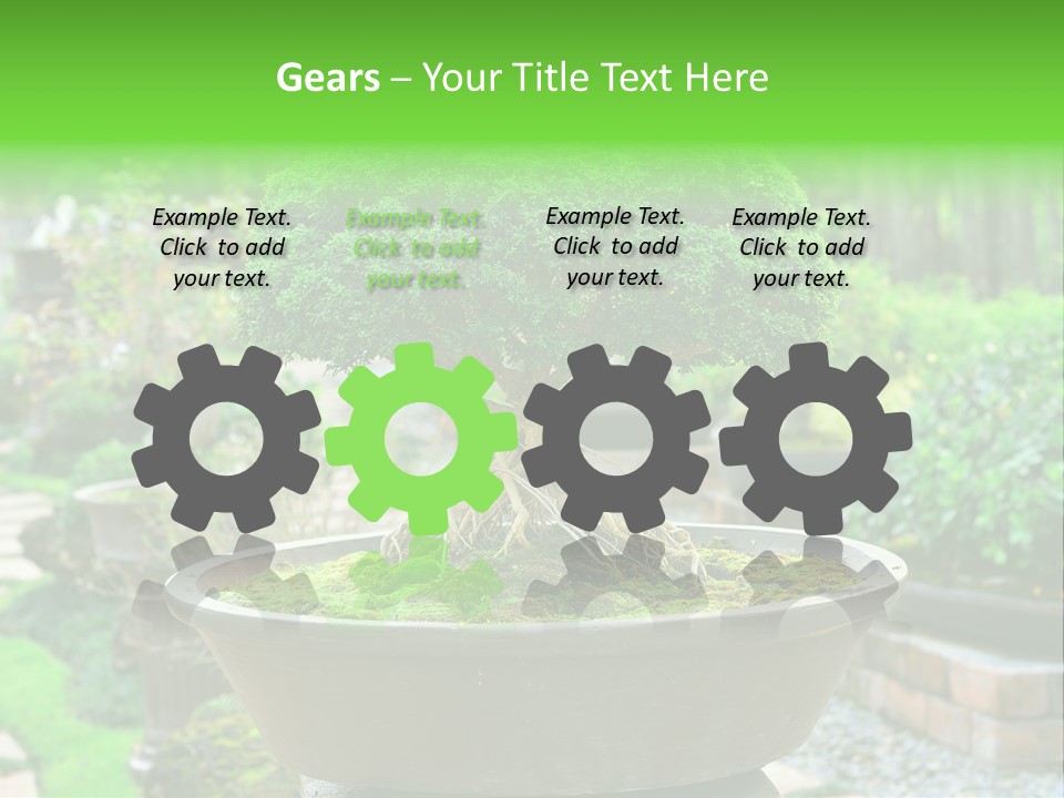 Tropical Green Beautiful PowerPoint Template