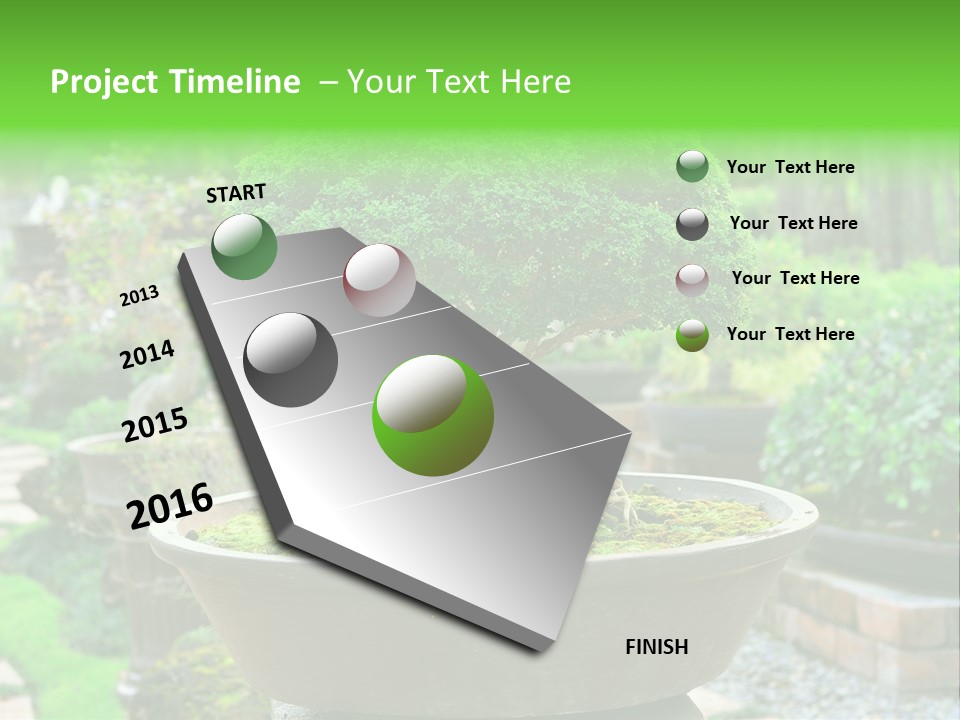 Tropical Green Beautiful PowerPoint Template
