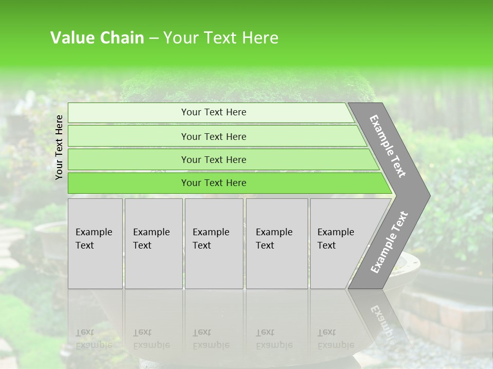 Tropical Green Beautiful PowerPoint Template