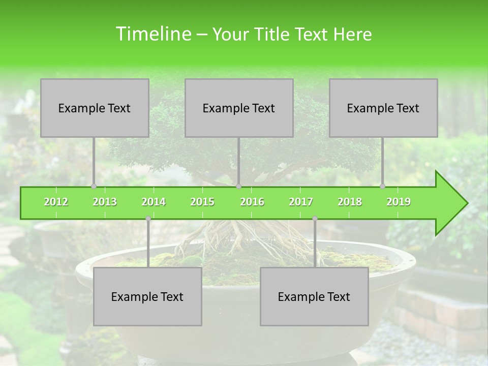 Tropical Green Beautiful PowerPoint Template