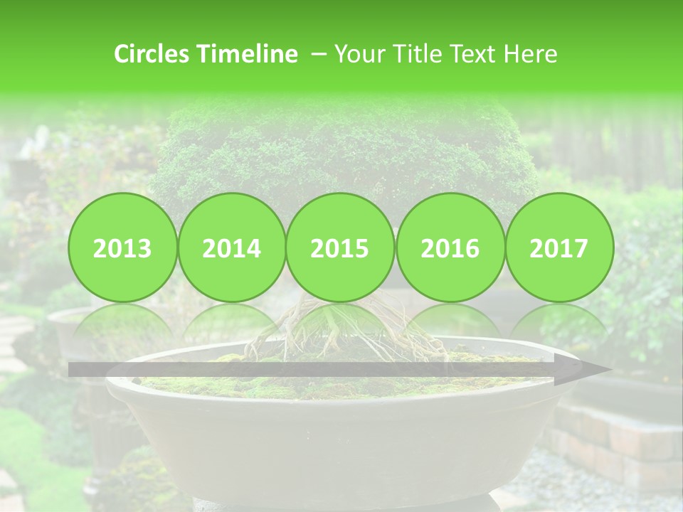 Tropical Green Beautiful PowerPoint Template